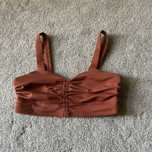 Alo Bra burnt Orange never worn.